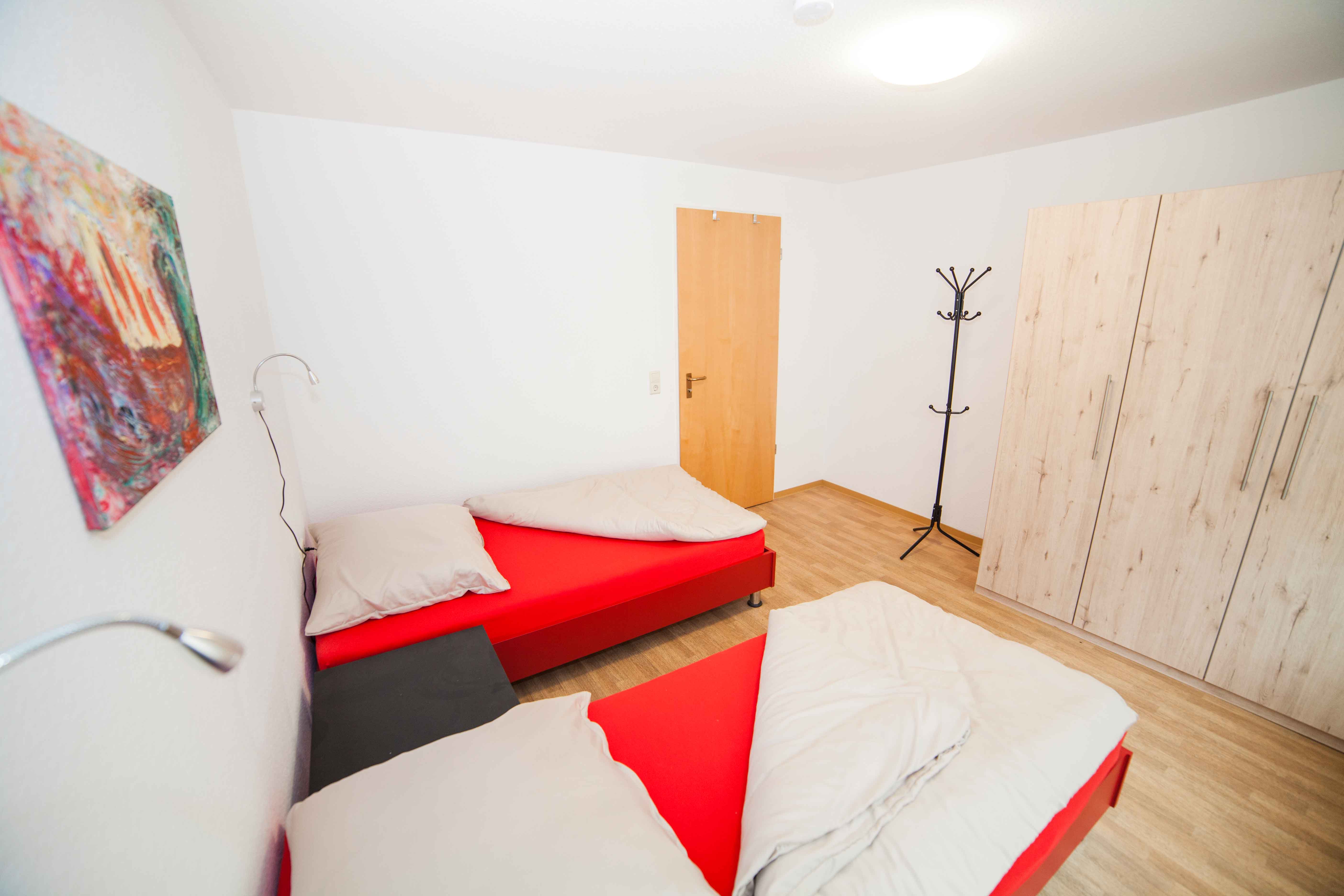 Schlafzimmer Fewo Goldene Krone Leipzig